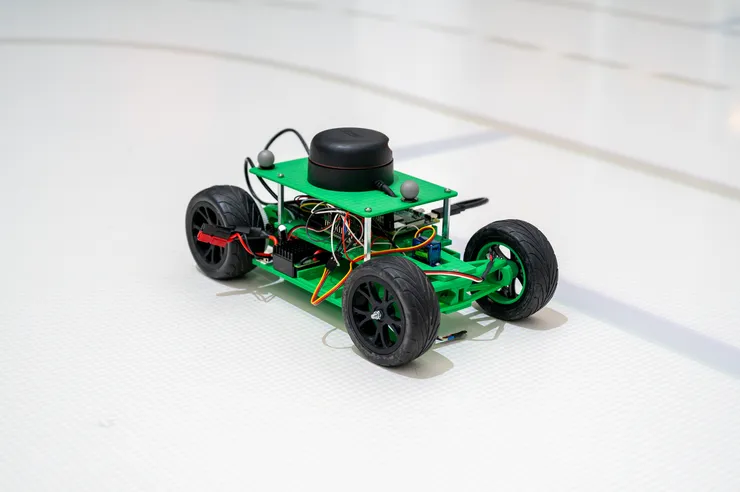 3D printed car.